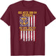 USS Nitze DDG-94 Destroyer Veteran T-Shirt - T-Shirt | Maroon