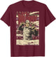 Universal Monsters Christmas The Mummy Ugly Sweater T-Shirt - T-Shirt | Maroon