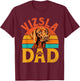 Vizsla Dad Vizsla T-Shirt - T-Shirt | Maroon