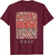 Miami Ohio OH Game Day Excitement SD868 T-Shirt - T-Shirt | Maroon