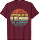 Mechanical Engineer Gifts Funny Retro Cogs Engineering Gear T-Shirt - T-Shirt | Maroon