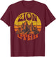 Zion National Park Utah Nature Hiking Outdoor T-Shirt - T-Shirt | Maroon
