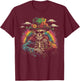 Skull Skeleton - Leprechaun St. Patrick's Day Saint Paddy's T-Shirt - T-Shirt | Maroon