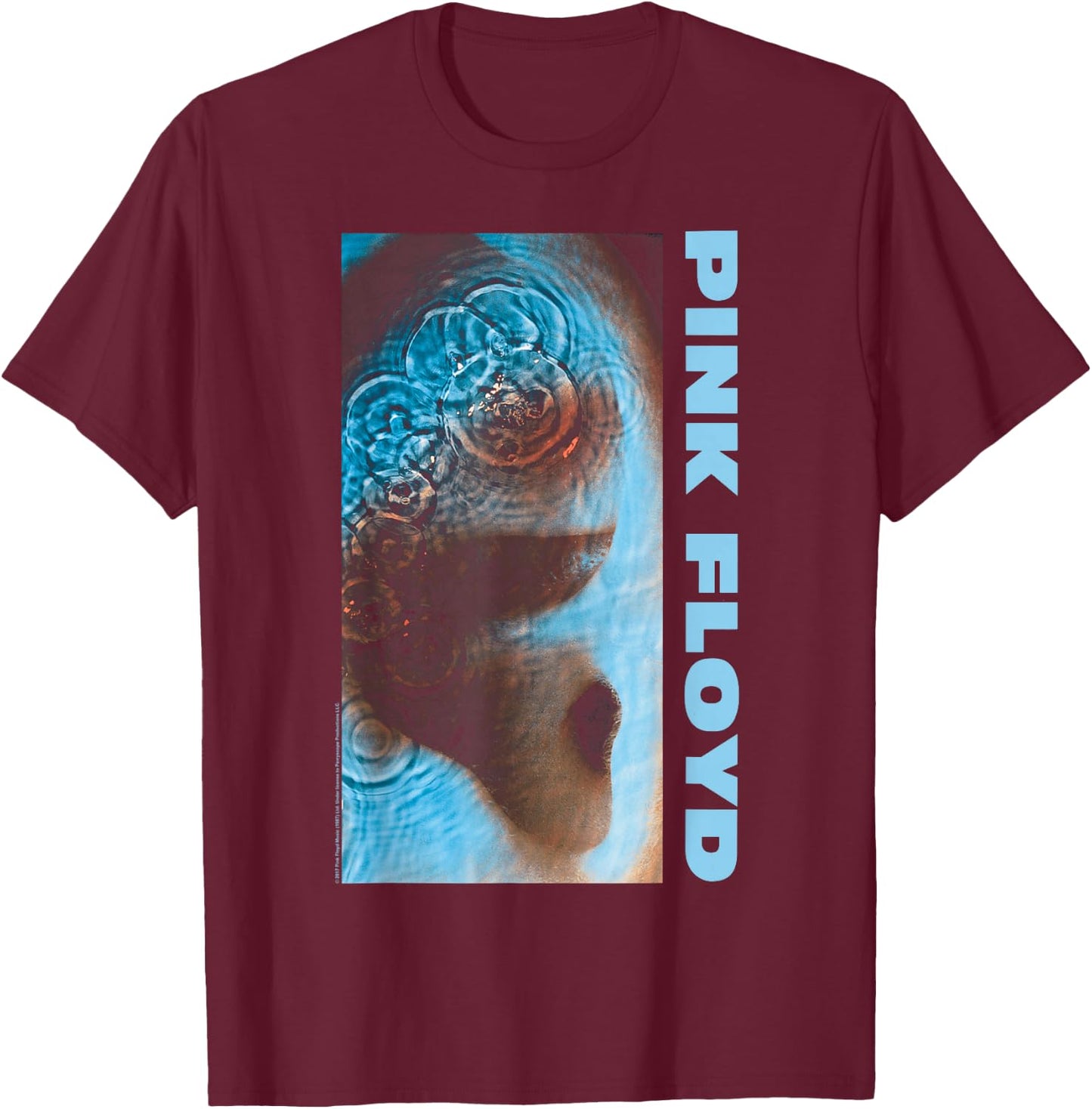 Pink Floyd Meddle T-Shirt - T-Shirt | Maroon