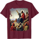 Apostel Jünger Jesus Christus Kunst T-Shirt - T-Shirt | Maroon