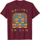 Play-Doh Rolling in Play-Doh T-Shirt - T-Shirt | Maroon