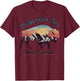 Custer State Park Buffalo South Dakota The Mount Rushmore T-Shirt - T-Shirt | Maroon