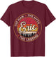 Eric The Man The Myth The Legend Personalized Name T-Shirt - T-Shirt | Maroon
