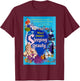 Disney Sleeping Beauty Classic Poster T-Shirt - T-Shirt | Maroon