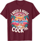 Partykostüm Für Mädelsabend Trinken Saufen Cocktail T-Shirt - T-Shirt | Maroon