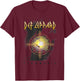 Def Leppard - Pyro T-Shirt - T-Shirt | Maroon