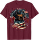 USA 4th Of July Dachshund on Patriotic American Dachshund Kids Men T-Shirt - T-Shirt | Maroon
