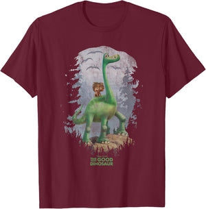 Disney PIXAR The Good Dinosaur Arlo and Spot T-Shirt - T-Shirt | Maroon