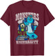 Disney Pixar Monsters University Mike and Sulley T-Shirt - T-Shirt | Maroon