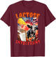 Lactose Intolerant Meme T-Shirt - T-Shirt | Maroon