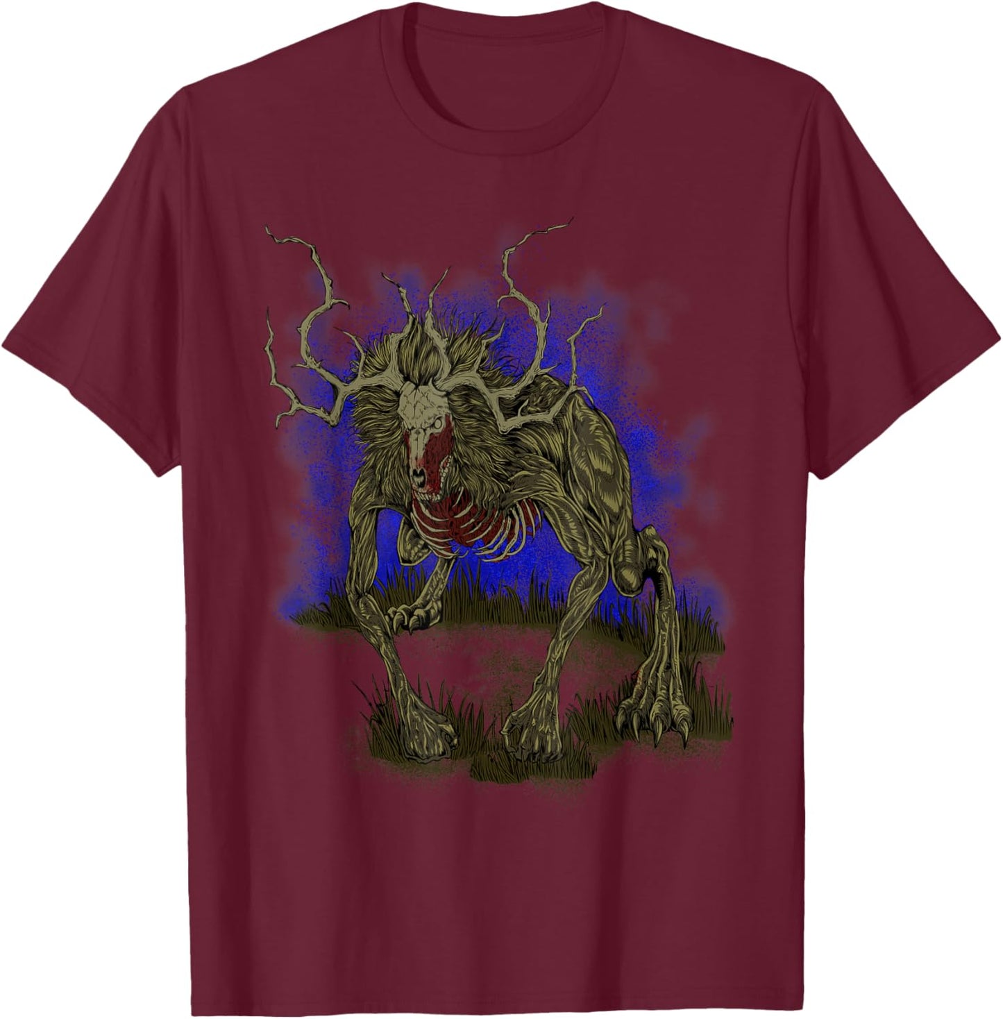Wendigo T-Shirt - T-Shirt | Maroon