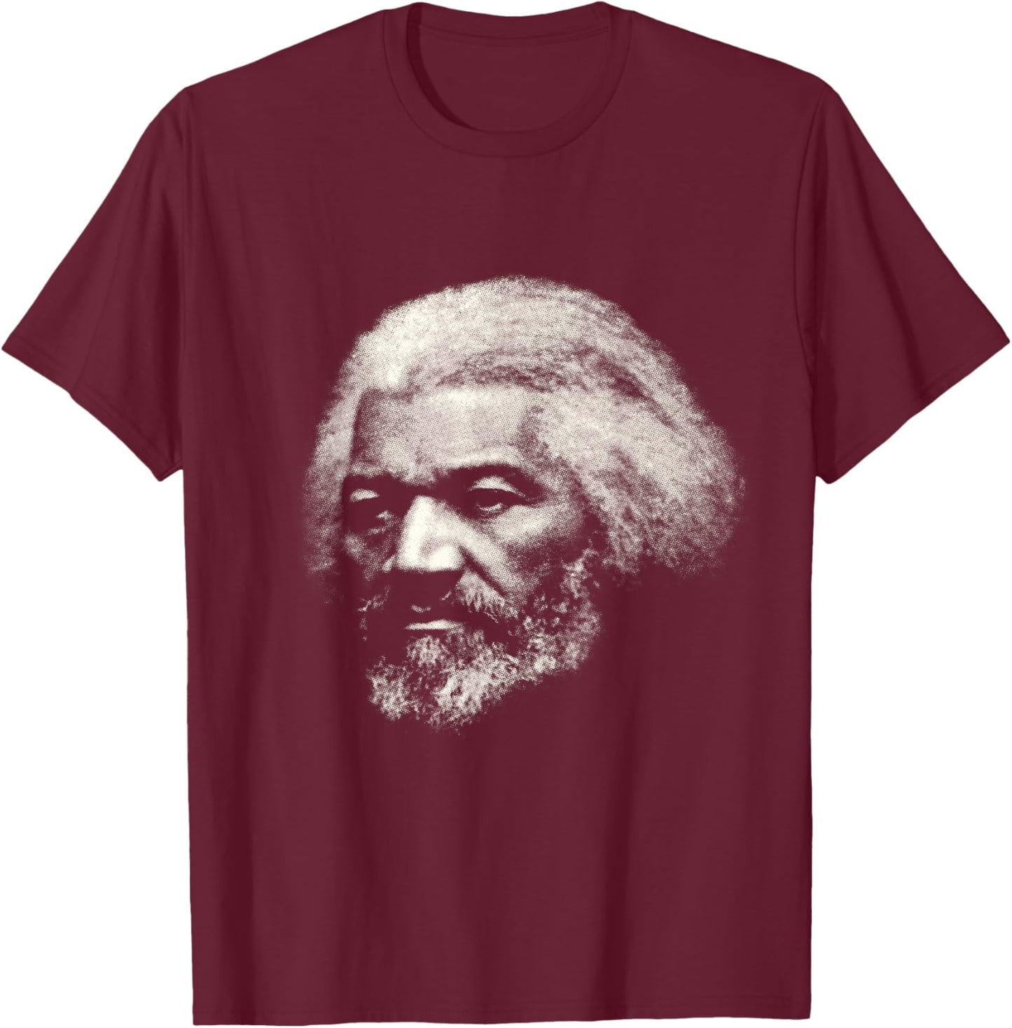 American Black History Frederick Douglass Teacher T-Shirt - T-Shirt | Maroon