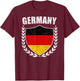 Germany T-Shirt - T-Shirt | Maroon