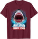 45th Birthday Jawesome Since 1981 Shark 45 Years Old T-Shirt - T-Shirt | Maroon