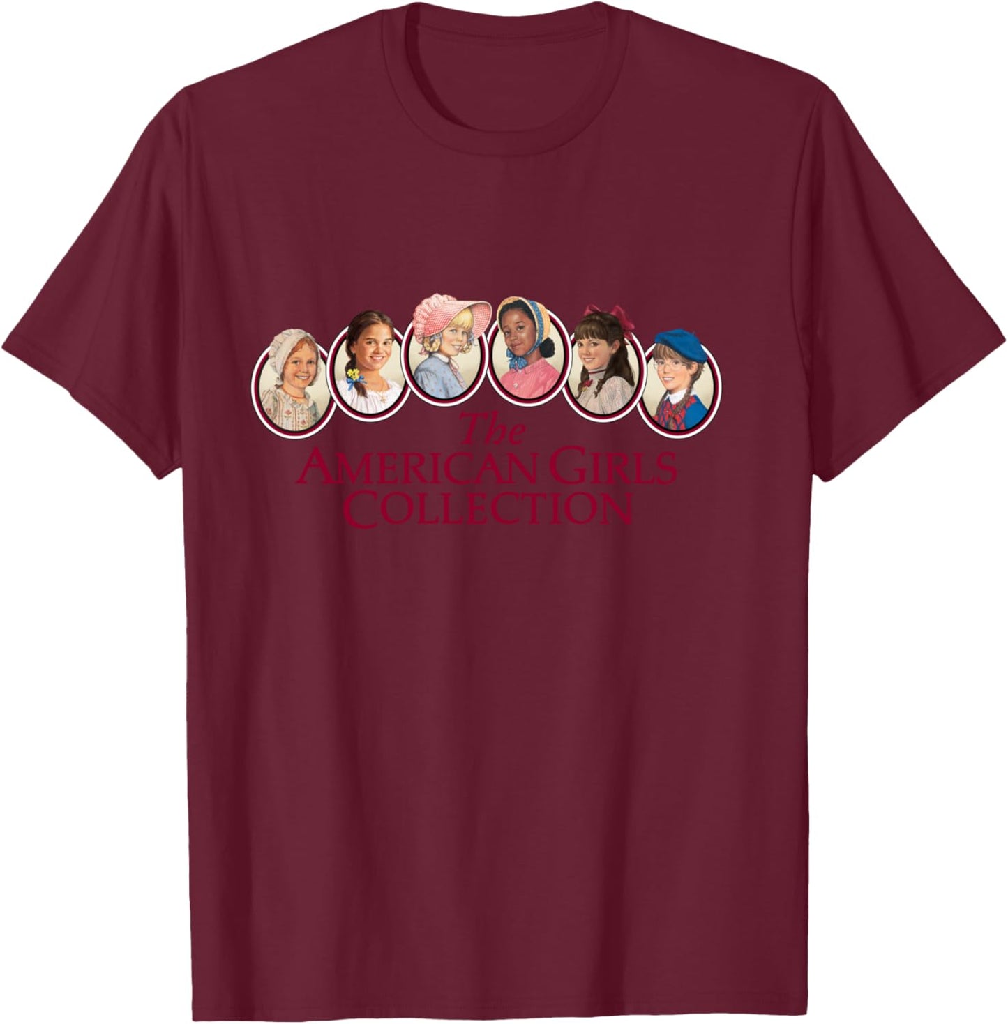 American Girl - The American Girls Collection Original Dolls T-Shirt - T-Shirt | Maroon