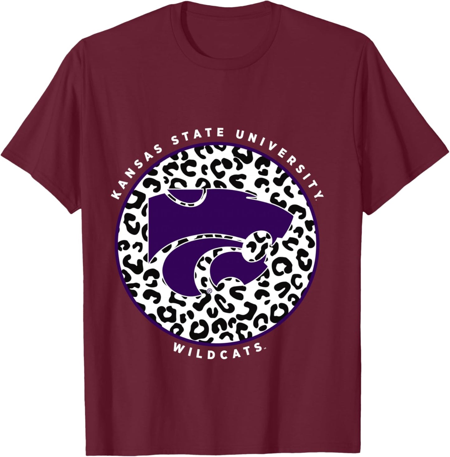 Kansas State Wildcats | Official NCAA University | MMKST08 T-Shirt - T-Shirt | Maroon