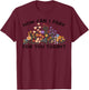 How Can I Pray For You Today? Prayer Boho Floral Wildflowers T-Shirt - T-Shirt | Maroon