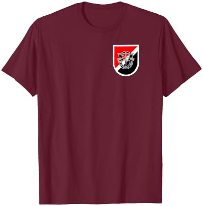 Special Forces Shirt - 6th Special Forces Group (SFG) T-Shirt - T-Shirt | Maroon