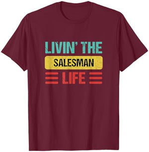 Salesman T-Shirt - T-Shirt | Maroon