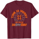 Olive Army Solar Orange Color Match T-Shirt - T-Shirt | Maroon