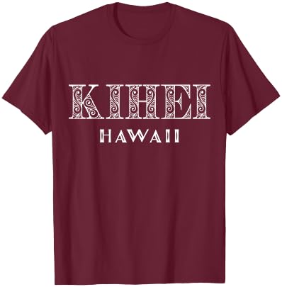 Kihei Hawaii T-Shirt - T-Shirt | Maroon