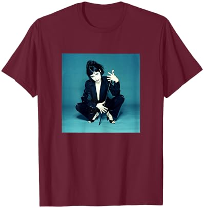 PJ Harvey Magazine Photo Shoot By Simon Fowler T-Shirt - T-Shirt | Maroon