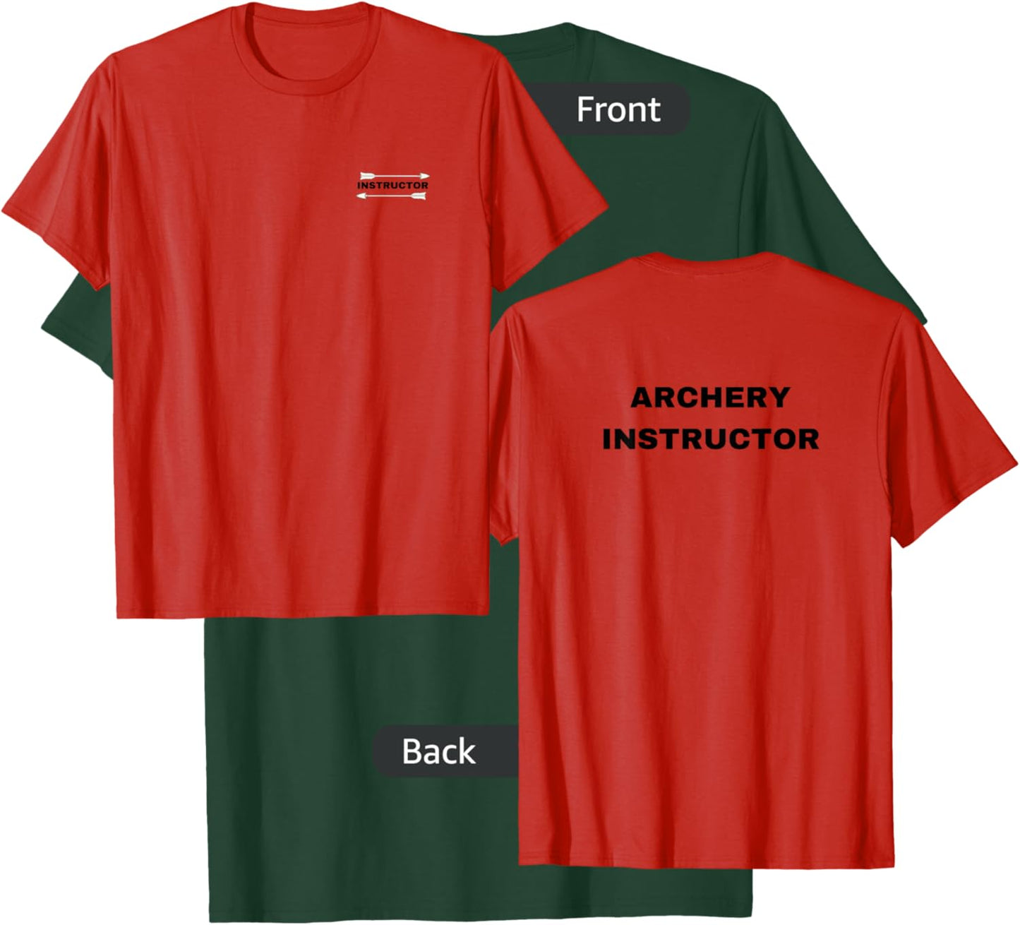 Archery Instructor T-Shirt - T-Shirt | Forest