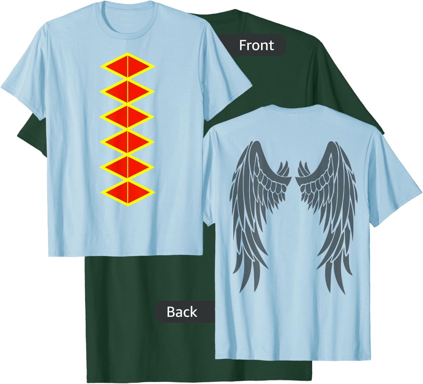 Costume Flying Monkeys Halloween (Wings on The Back) T-Shirt - T-Shirt | Forest