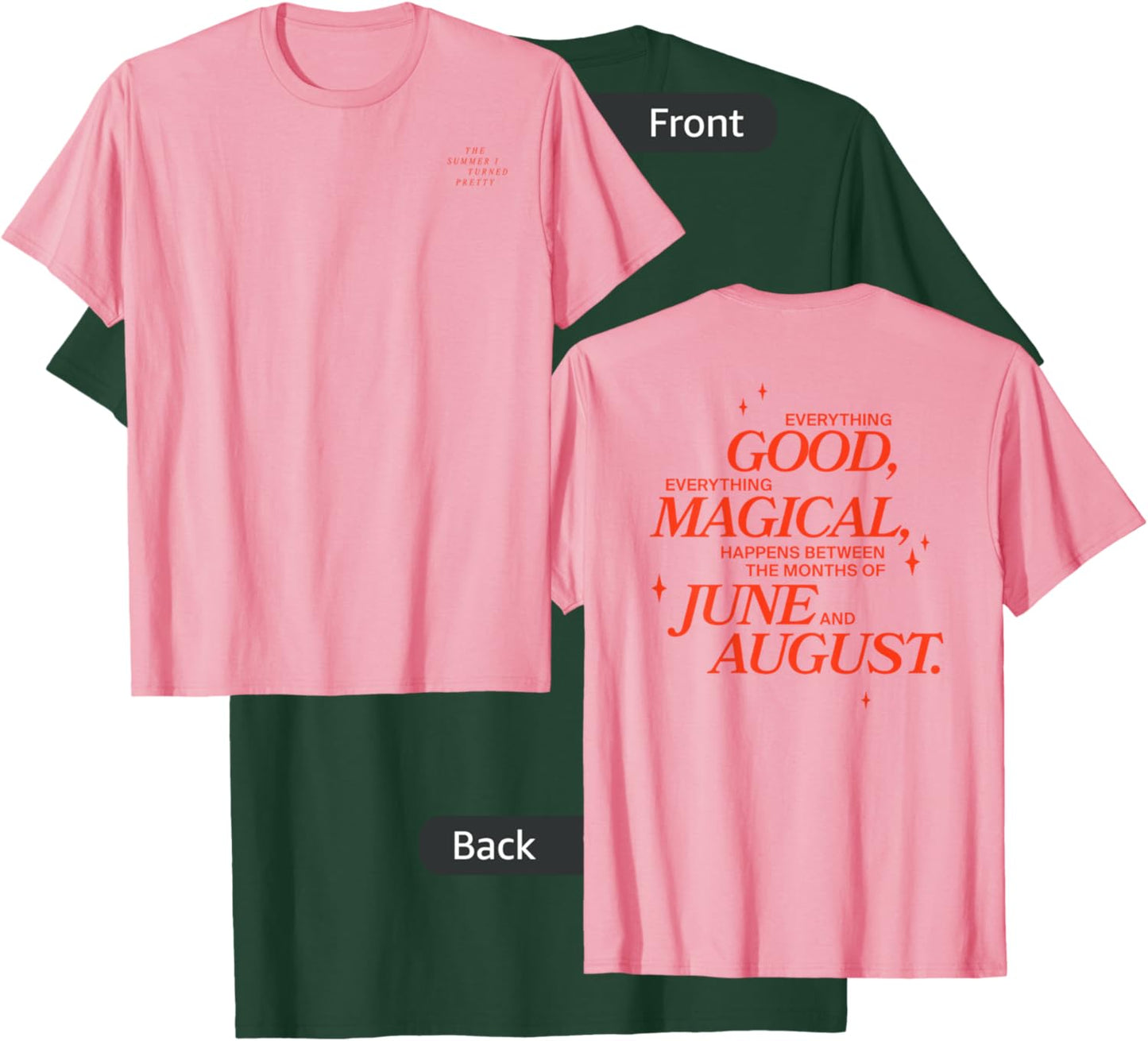 The Summer I Turned Pretty - Magical - Pink T-Shirt - T-Shirt | Forest