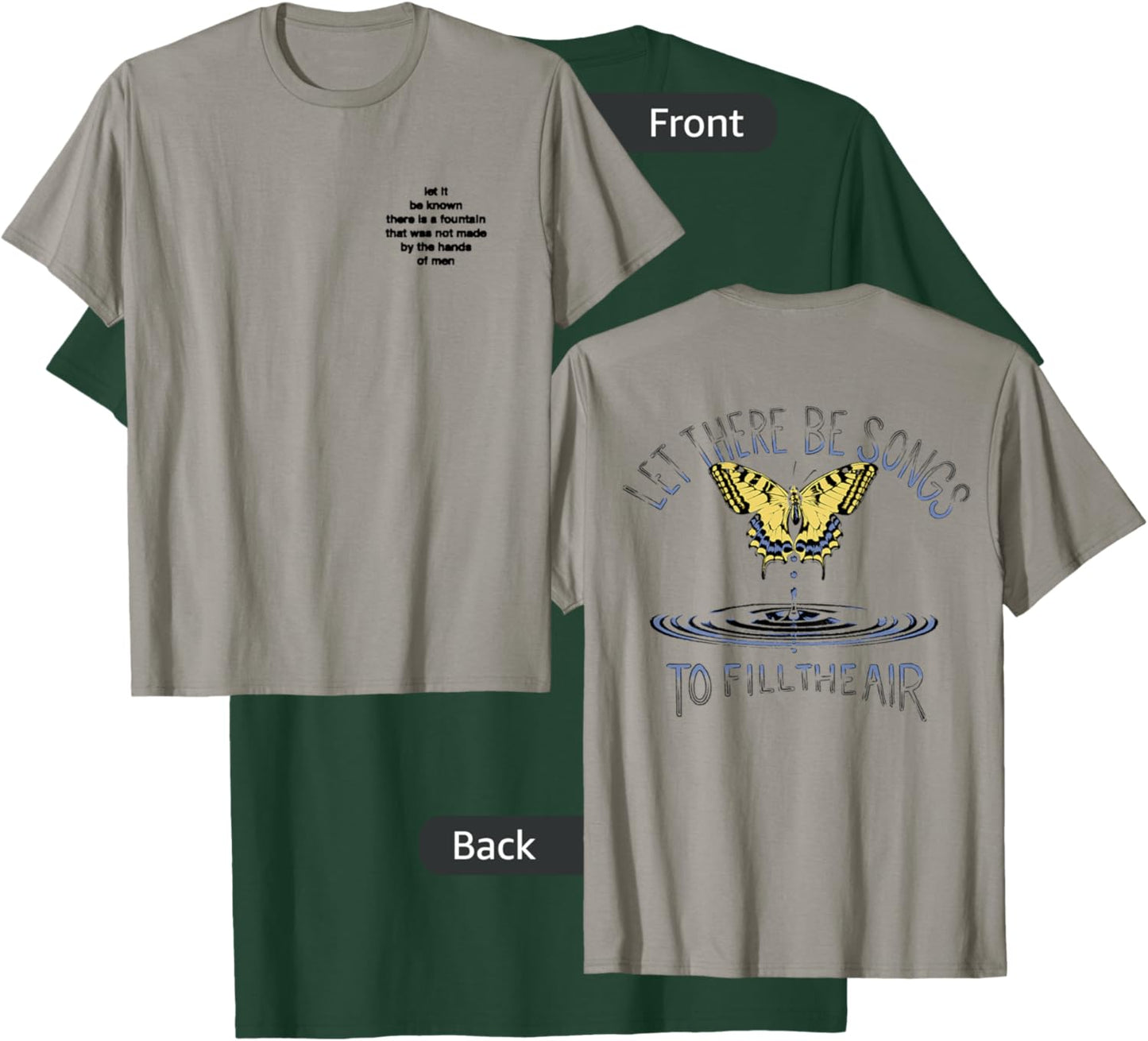 Grateful Dead Ice Nine Lyrics Let There Be Songs T-Shirt - T-Shirt | Forest
