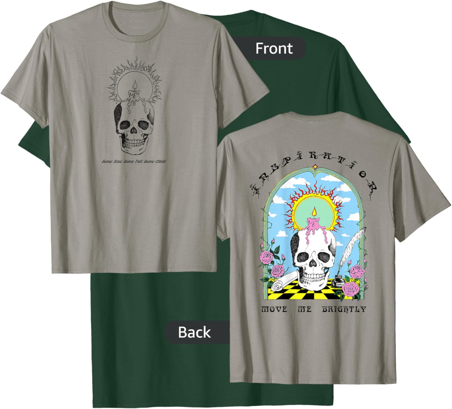 Grateful Dead Ice Nine Lyrics Move Me Brightly T-Shirt - T-Shirt | Forest