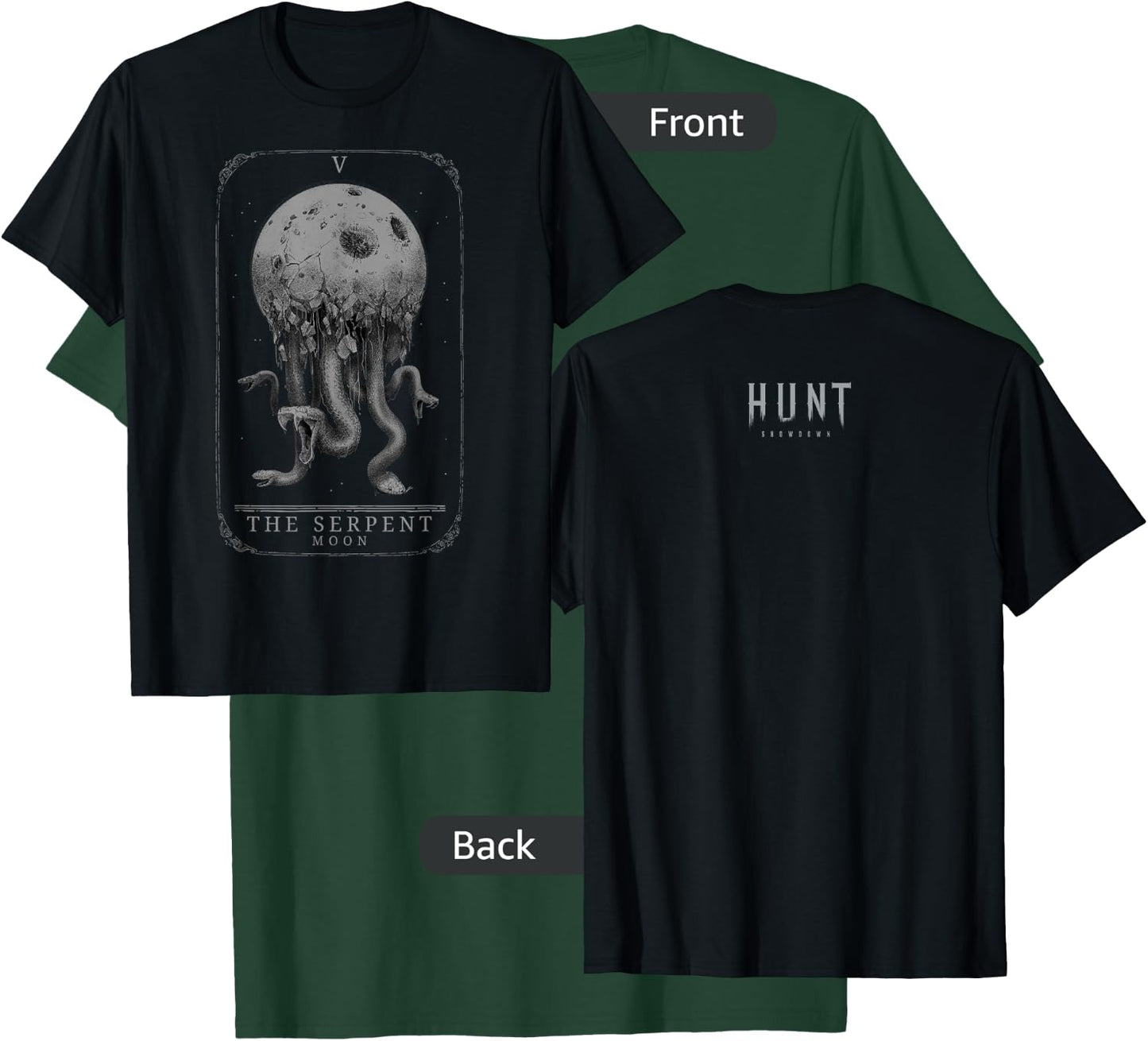 Hunt: Showdown The Serpent Moon T-Shirt - T-Shirt | Forest