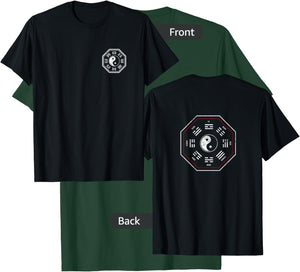 Kan & Li Bagua Yin Yang Tai Chi, Qi Gong, Tibetan Lotus T-Shirt - T-Shirt | Forest