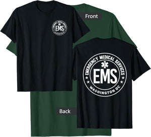 Washington D.C. EMS Emergency Medical Services EMT T-Shirt - T-Shirt | Forest