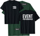Event Photographer Front- and Back Print T-Shirt - T-Shirt | Forest