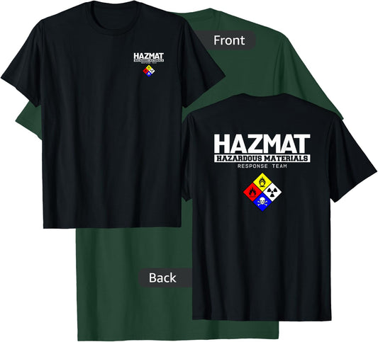Hazmat Hazardous Material Response Team Technician T-Shirt - T-Shirt | Forest