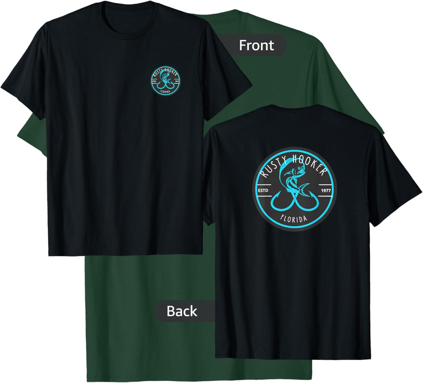 Rusty Hooker T-Shirt - T-Shirt | Forest
