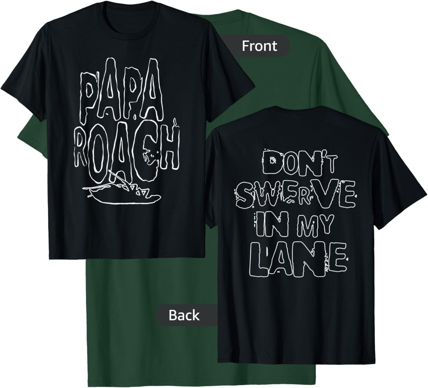 Papa Roach - Official Merchandise - Swerve T-Shirt - T-Shirt | Forest