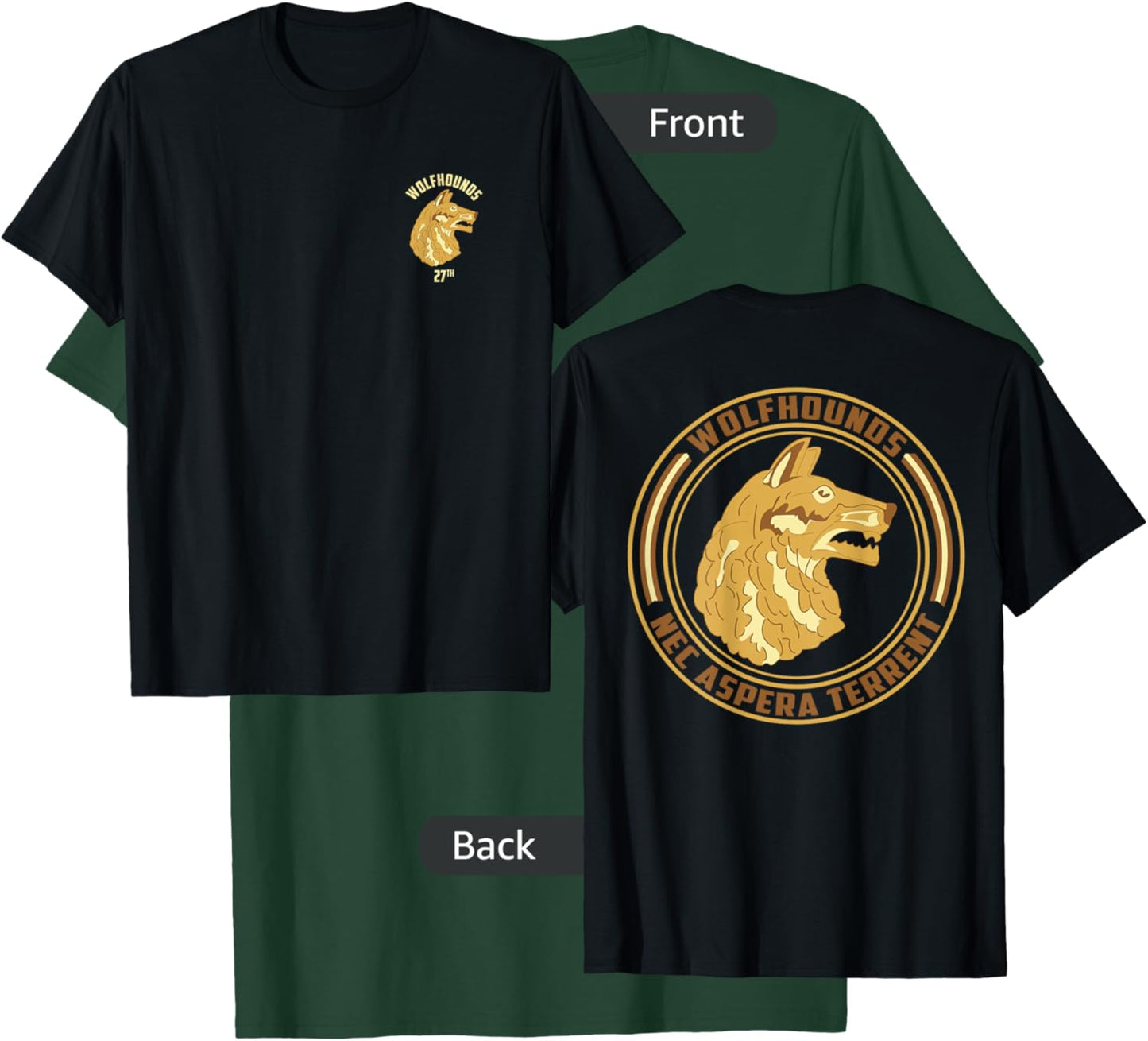 Wolfhounds 27th Infantry Regiment Ranger Infantrist T-Shirt - T-Shirt | Forest
