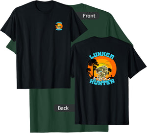Bass Fishing Lunker Hunter Fisherman T-Shirt - T-Shirt | Forest