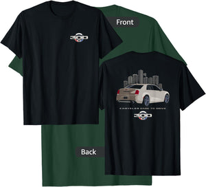 Chrysler 300 Dare to Drive (Front/Back) T-Shirt - T-Shirt | Forest