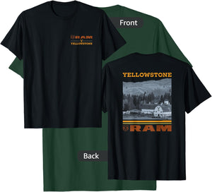 Yellowstone x Ram Trucks Scenic T-Shirt - T-Shirt | Forest