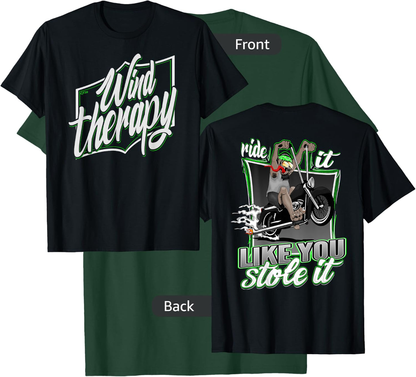 Ride it like you stole it T-Shirt - T-Shirt | Forest