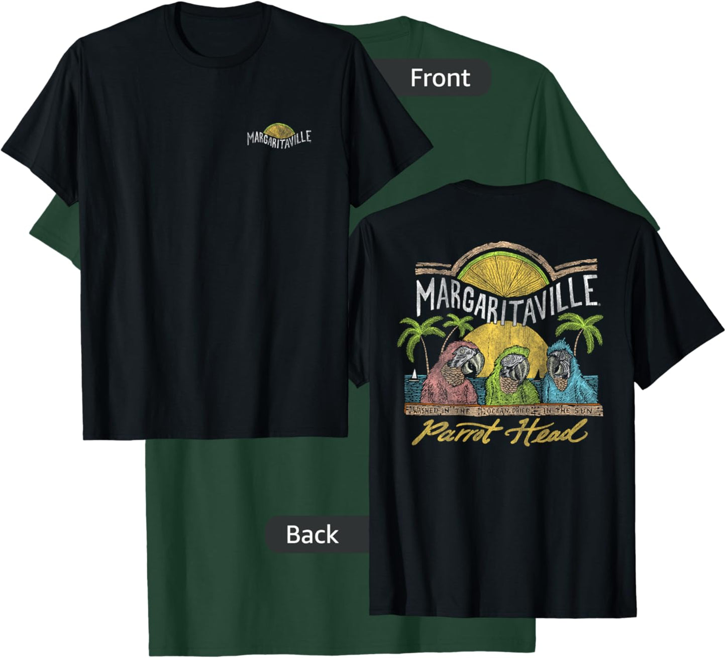 Parrot Head T-Shirt - T-Shirt | Forest