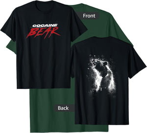 Cocaine Bear Movie Logo T-Shirt - T-Shirt | Forest